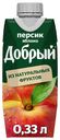 Нектар Добрый персиково-яблочный, 330мл