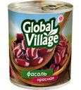 Фасоль Global Village красная в собственном соку 400г