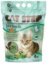 Наполнитель Cat Step Tofu Green tea комкующийся растительный 4 л