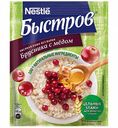 Каша овсяная Быстров Брусника с мёдом без варки, 40 г