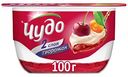 Десерт творожный воздушный Чудо Творожок Вишня-черешня 4,0%, 100 г