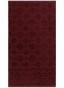 Полотенце махровое гладкокрашеное DMлюкс Оптикум цвет: бордовый, 50×90 см