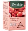 Чай чёрный Greenfield Распберри Романс байховый Малины-Личи, 20х1.8г