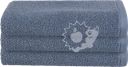 Полотенце махровое HOMECLUB Букле 70х130см, синее, Арт. HCБ/70130/син