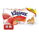 Туалетная бумага «Сочная Клубника» Kleenex, 3 слоя 8 рулонов