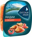 Салат Русское Море из мяса мидии чилийской вареного с овощами 150г