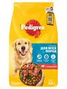 Сухой корм Pedigree с говядиной для взрослых собак всех пород 2,2 кг