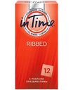 Презервативы in Time Ribbed ребристые, 12шт