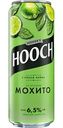 Пивной напиток Hooch Мохито 6,5% алк., Россия, 0,45л