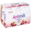 Напиток кисломолочный Actimel Земляника шиповник 2,5% БЗМЖ 100 мл х 6 шт