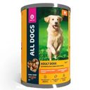 Корм для собак All Dogs тефтельки с индейкой в соусе 415г