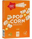 Попкорн для приготовления в микроволновой печи Happy Corn сыр, 100г