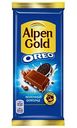 Шоколад молочный Alpen Gold Oreo, 90 г