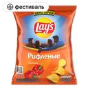 Чипсы LAYS Паприка рифленые, 225 г