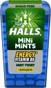 Конфеты HALLS Mini Mints, мята-женьшень, 12,5г
