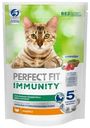 Корм Perfect Fit Иммунитет с индейкой и добавлением спирулины и клюквы для кошек, 580г