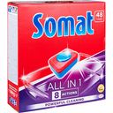 Средство для посудомоечных машин All in One Somat, 48 таблеток