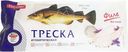 Треска Гостово филе без кожи атлантическая замороженная 600г