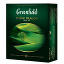 Чай зелёный GREENFIELD Летающий Дракон, 100 пакетиков 