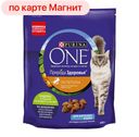 Корм для кошек PURINA ONE® сухой Природа здоровья Индейка-облепиха, 680г