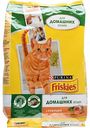 Корм для домашних кошек Friskies с курицей и садовой зеленью, 1,5 кг