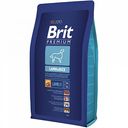 Корм для собак гипоаллергенный Brit Premium ягненок и рис, 3 кг