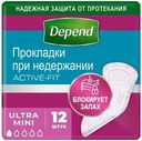 Прокладки урологические Depend Ultra Mini 12 шт