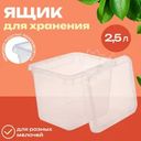 Ящик для хранения, 2,5 л