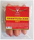 Сосиски ГУБКИНСКИЙ МК Любительские, 600г
