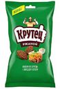 Сухарики пшенично-ржаные Крутец Холодец с хреном, 100 г