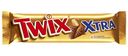 Печенье покрытое молочным шоколадом Twix Xtra с карамелью, 82г
