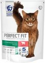 Корм PERFECT FIT STERILE с говядиной для стерилизованных котов и кошек 650г
