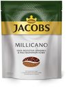 Кофе растворимый Jacobs Millicano c добавлением кофе жареного молотого, 120 г