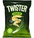 Чипсы Twister Картофель хрустящий  Зеленый лук 130г