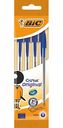Набор ручек шариковых Bic Cristal Original цвет: синий 1 мм, 4 шт.