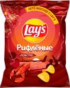 Чипсы картофельные LAY'S Рифленые Лобстер, 140г