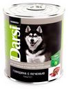 Влажный корм собак Darsi говядина с печенью 850 г