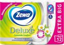 Бумага туалетная ZEWA®, Делюкс, Ромашка, 3-слойная, 12рулонов