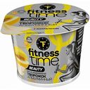 Творожок альбуминный Fitness time Beauty Дыня с коллагеном без сахара 1,5%, 100 г