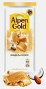Шоколад Alpen Gold белый Миндаль и кокос 80г