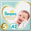 Подгузники Pampers Premium Care  Размер 5, 11-16кг, 42 штук