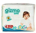 Подгузники Gizmo №4 7-18кг 30шт