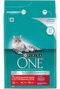 Корм Purina ONE для стерилизованных кошек с говядиной и пшеницей 3кг