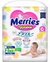 Подгузники-трусики Merries S (4-8 кг), 62 шт.