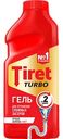 Гель для труб Tiret Turbo для устранения сложных засоров, 500 мл
