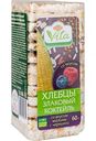 Хлебцы злаковый коктейль Глобус Вита со вкусом малины с черникой, 60 г