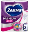 Бумажные полотенца Zemma Premium Decor, 2шт