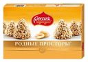 Шоколадные конфеты Родные просторы с вафельной крошкой и арахисом 180 г