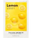 Маска Missha Airy Fit Sheet Mask Lemon для лица освежающая с экстрактом лимона для тусклой кожи, 20мл