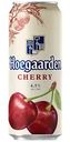 Пивной напиток Hoegaarden Вишня нефильтрованное банка 4,5 % алк., Россия, 0,45 л
